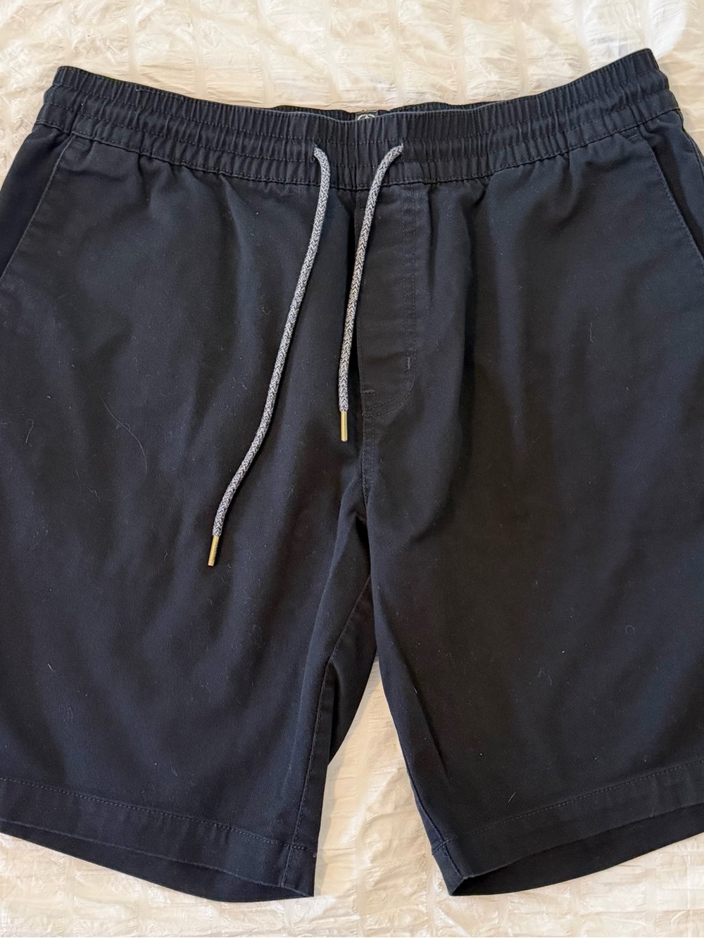 Volcom Navy blue Elastic Waist Drawstring Shorts
